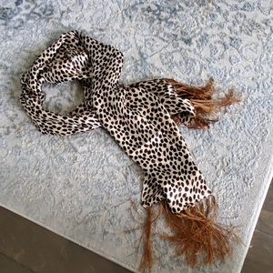 Animal print scarf NEW